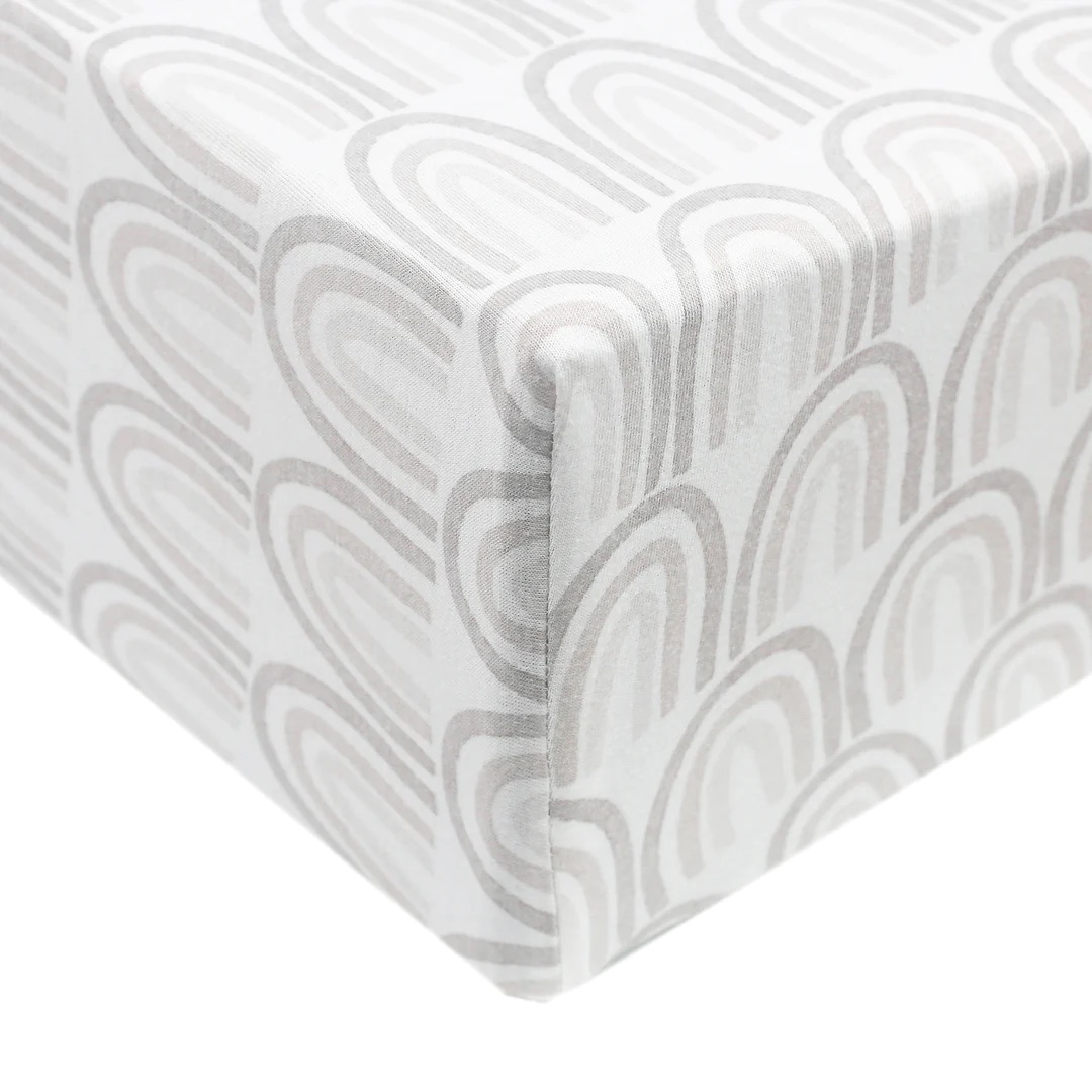 Copper Pearl Premium Fitted Crib Sheet - Bliss