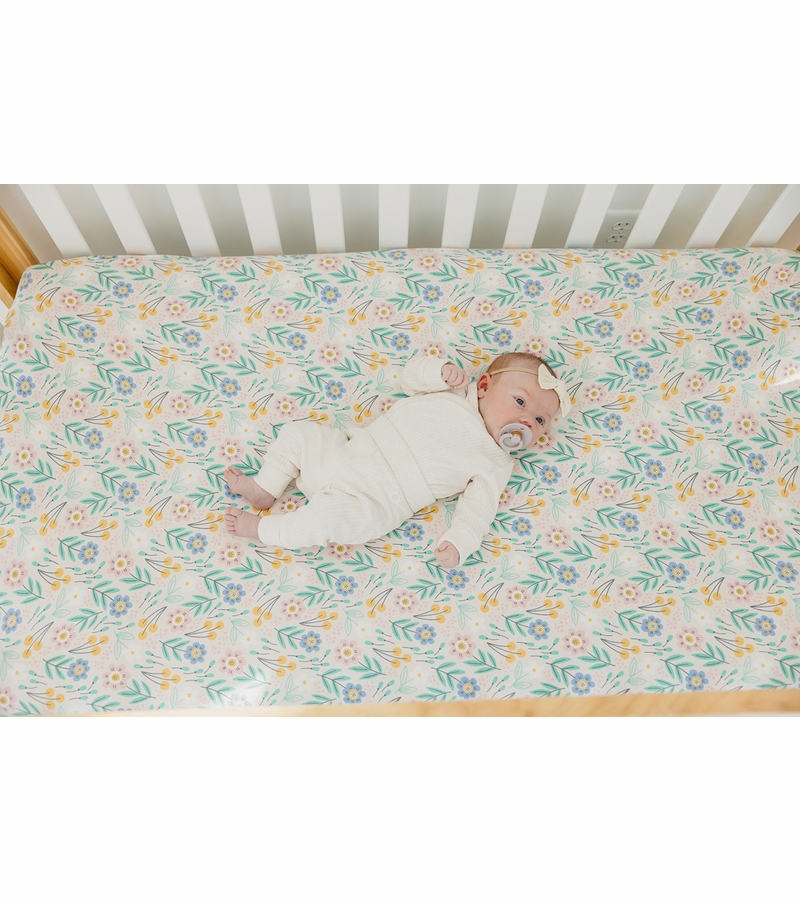 Copper Pearl Premium Fitted Crib Sheet Clara