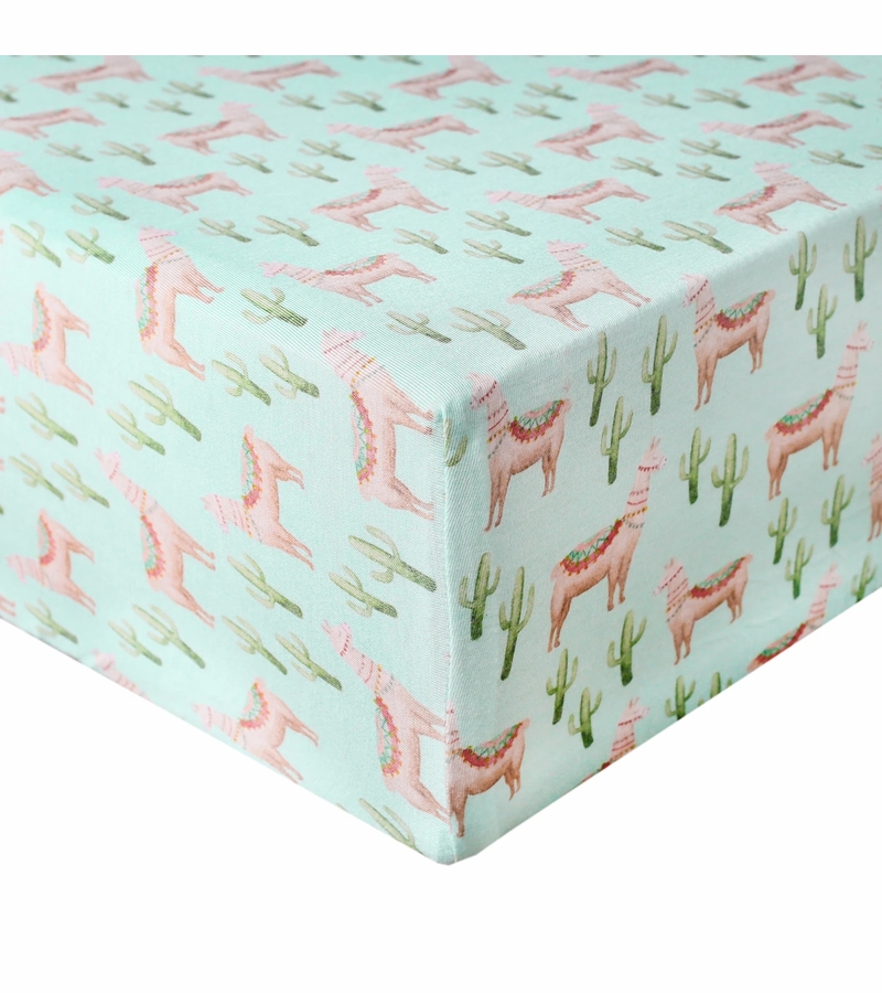 Copper Pearl Premium Fitted Crib Sheet Cusco