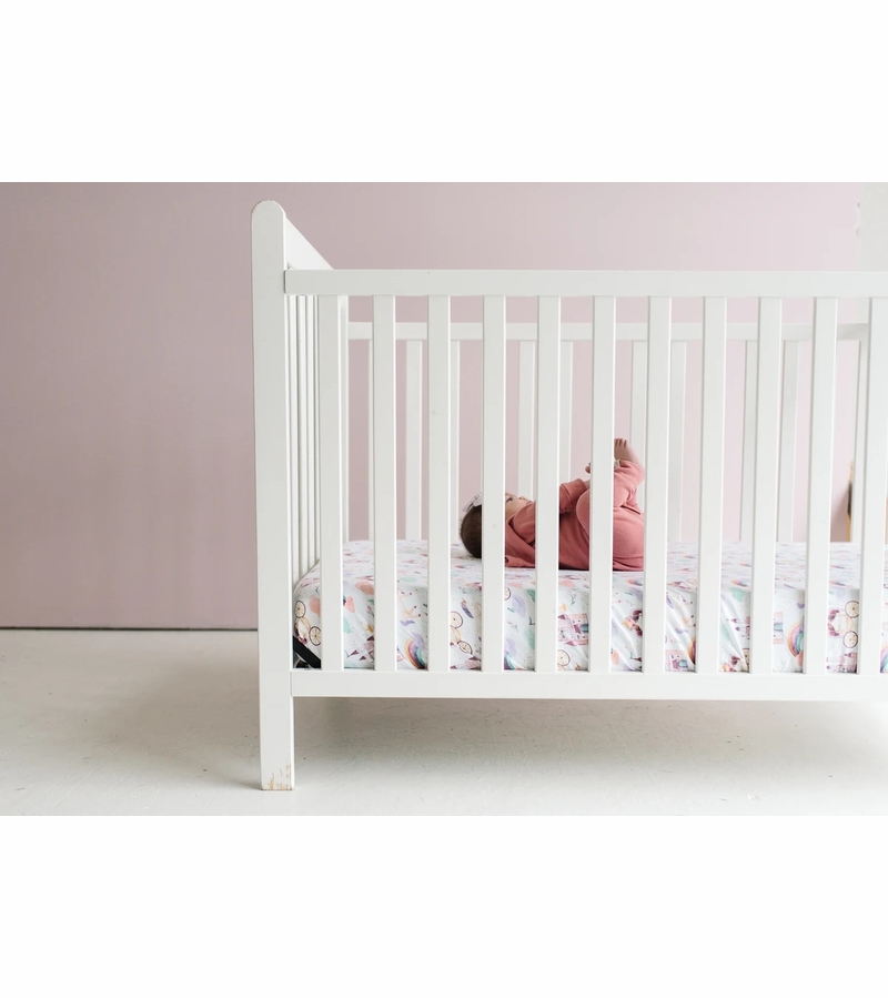 Copper Pearl Premium Fitted Crib Sheet Enchanted