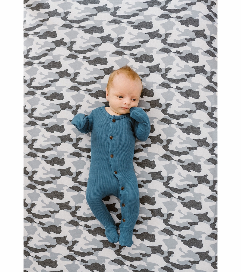 Copper Pearl Premium Fitted Crib Sheet Gunnar