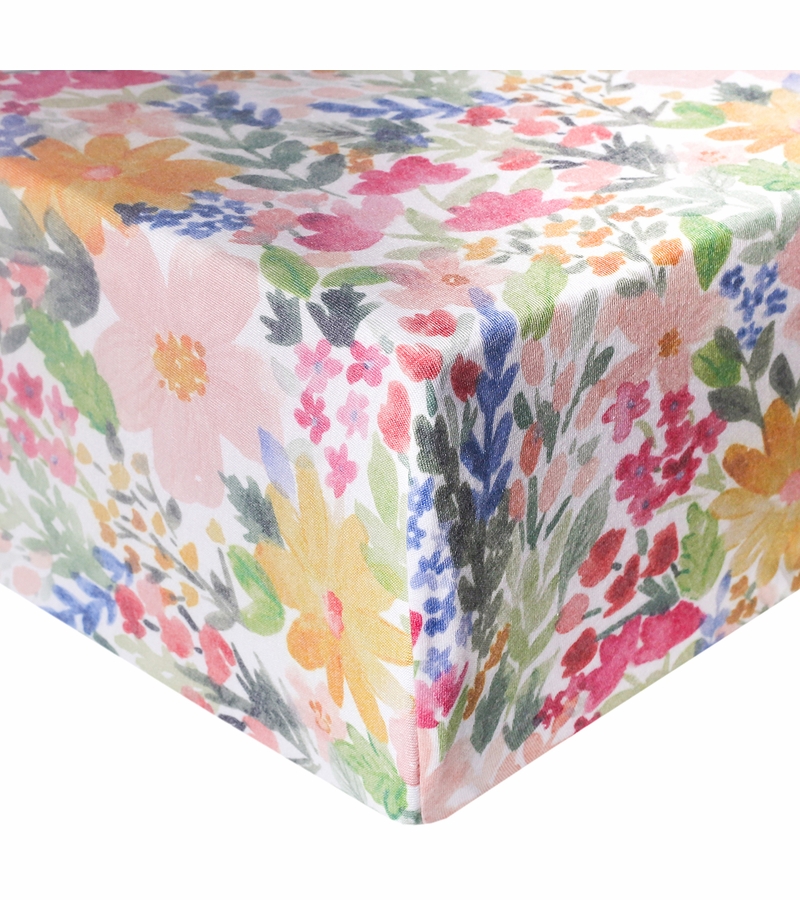 Copper Pearl Premium Fitted Crib Sheet Lark