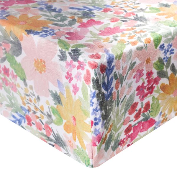 Copper Pearl Premium Fitted Crib Sheet Lark