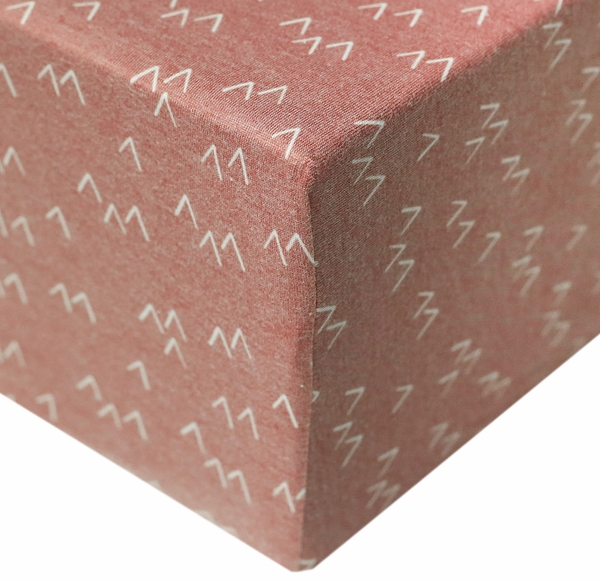 Copper Pearl Premium Fitted Crib Sheet - Rocky