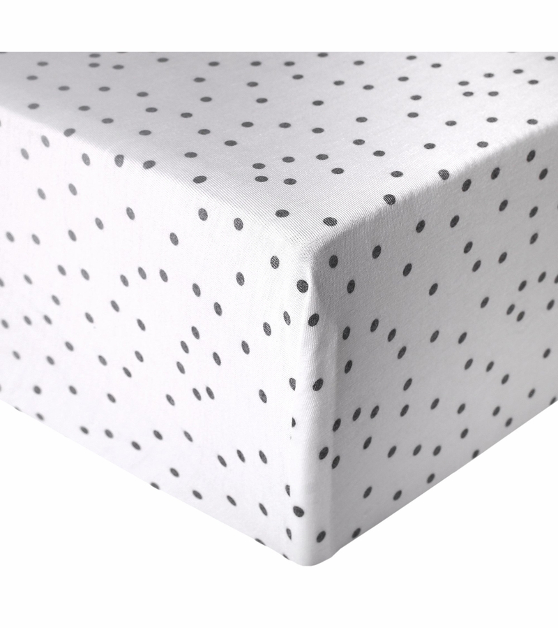 Copper Pearl Premium Fitted Crib Sheet Willow