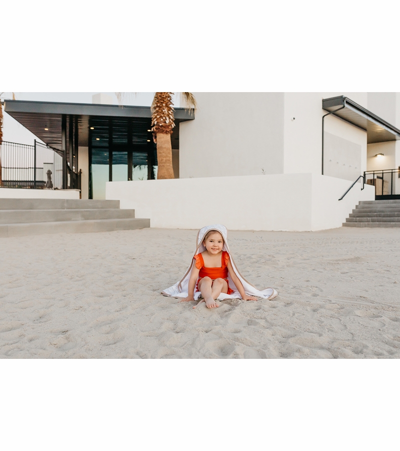 Copper Pearl Premium Hooded Towel Bliss