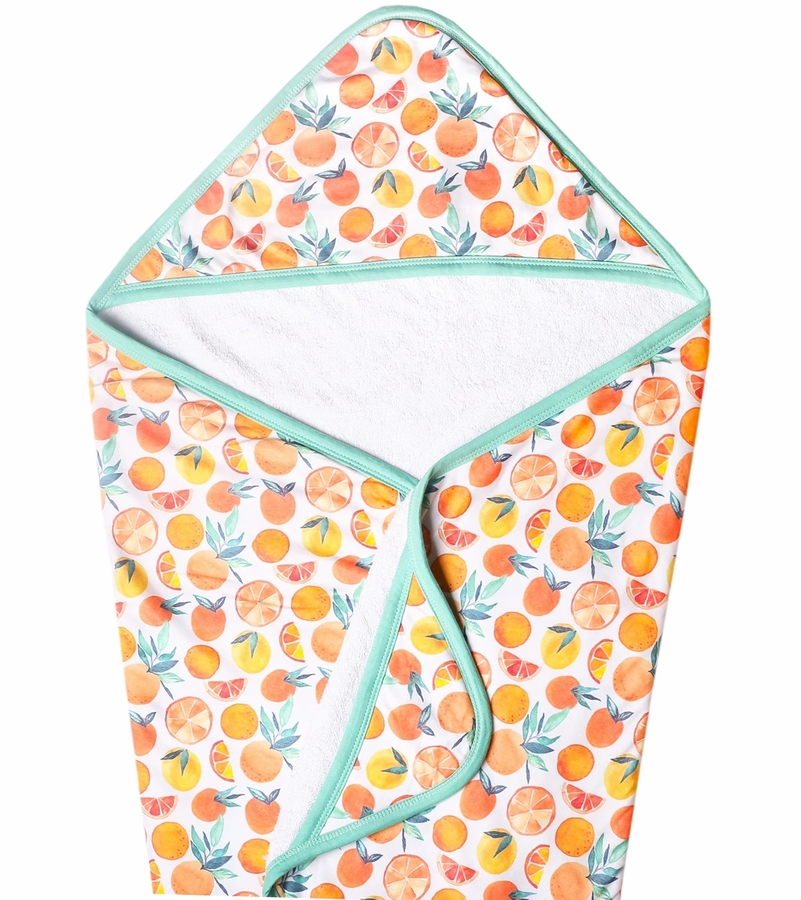 Copper Pearl Premium Hooded Towel Citrus