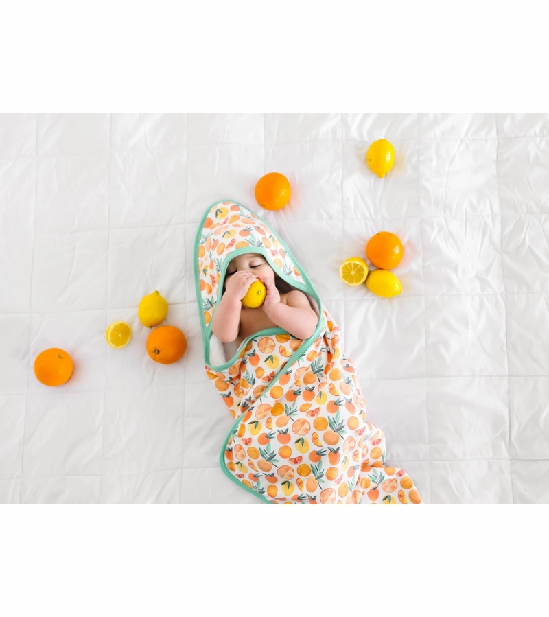 Copper Pearl Premium Hooded Towel Citrus