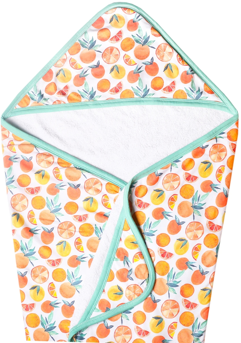 Copper Pearl Premium Hooded Towel Citrus