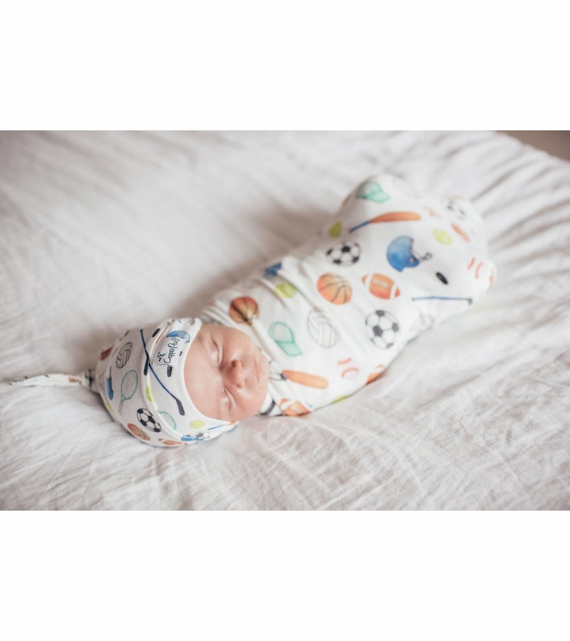 Copper Pearl Top Knot Hat Varsity