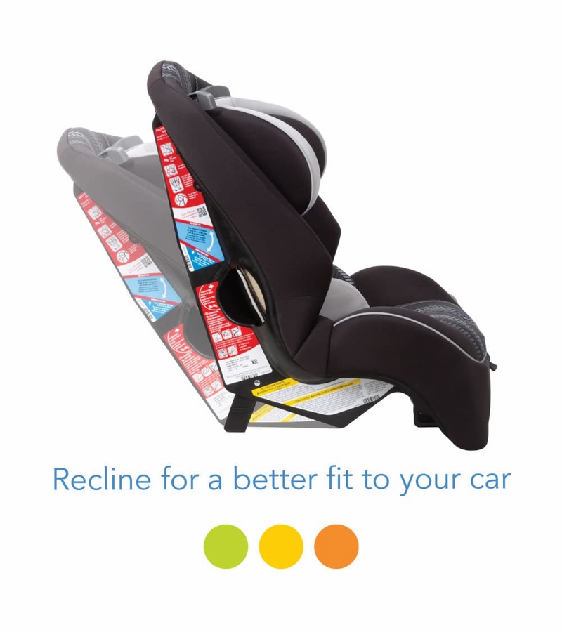 Cosco Easy Elite Lightweight AllinOne Convertible Car Seat Spring