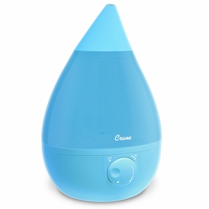 Crane 1 Gal. Drop Cool Mist Humidifier for Medium to Large Rooms - Aqua