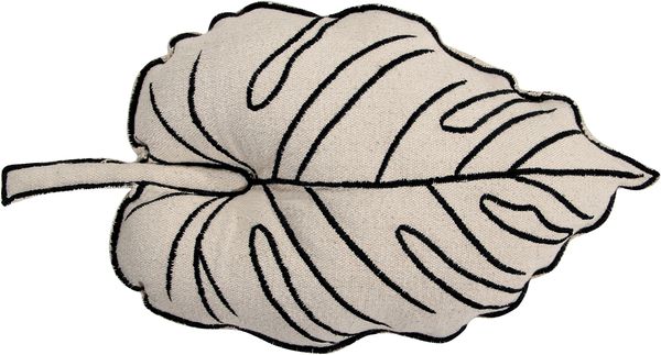 Lorena Canals Leaf Cushion (1' 4'' x 1' 8'')