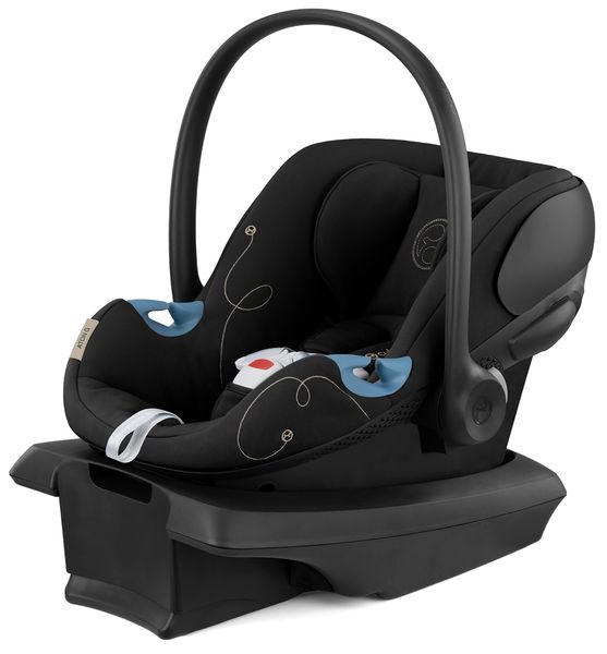 Cybex Aton G SensorSafe Infant Car Seat Moon Black