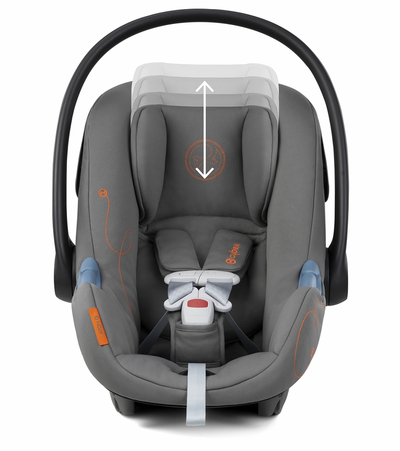 Cybex Aton G Swivel Infant Car Seat Lava Grey
