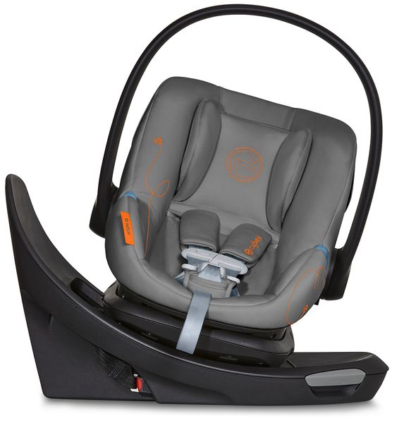 Cybex Aton G Swivel Infant Car Seat Lava Grey