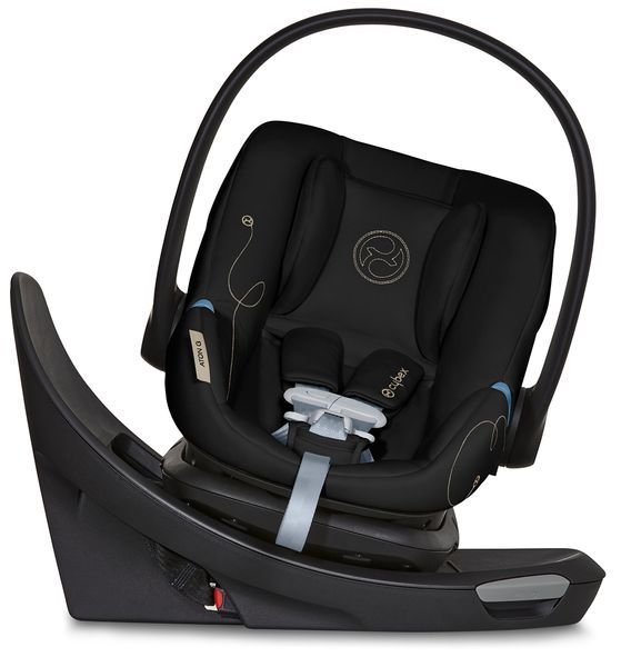 Cybex Aton G Swivel Infant Car Seat Moon Black