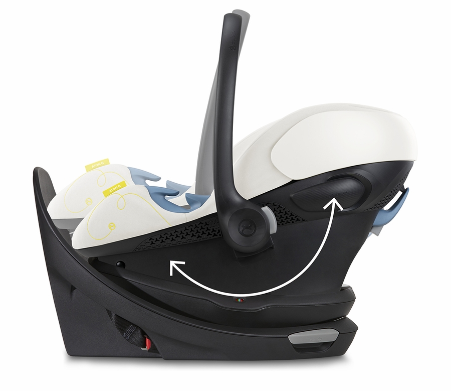 Cybex Aton G Swivel Infant Car Seat Seashell Beige