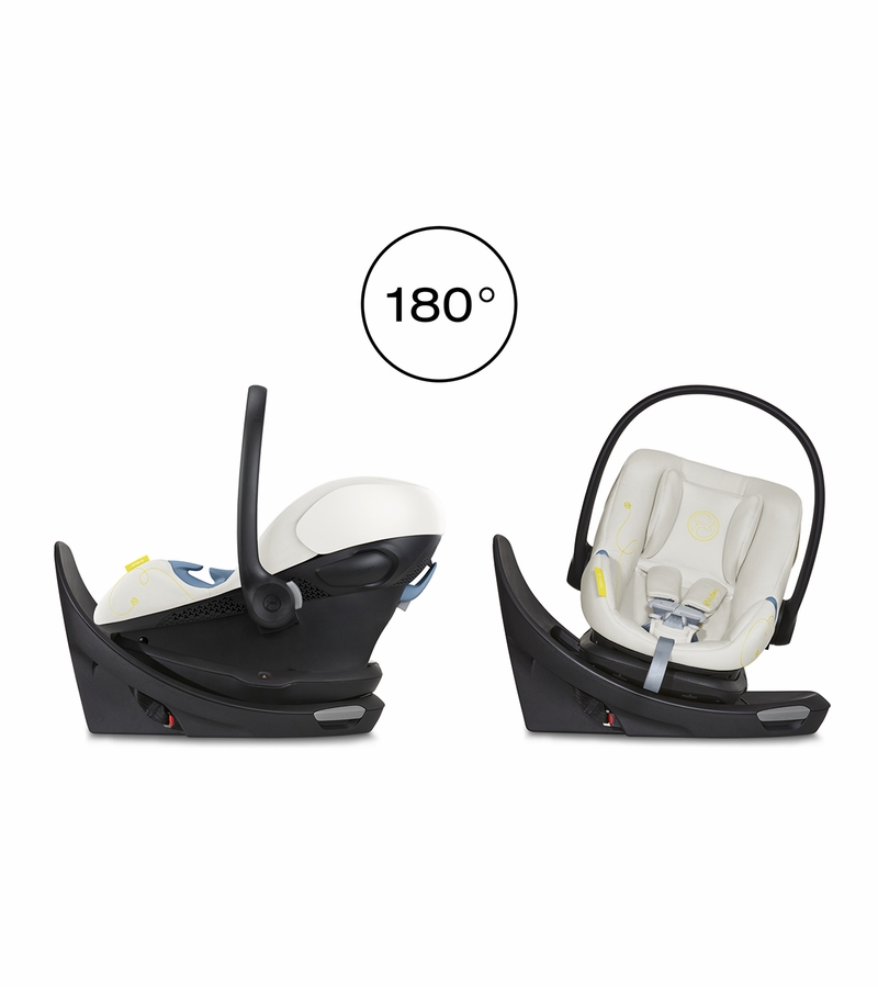 Cybex Aton G Swivel Infant Car Seat Seashell Beige