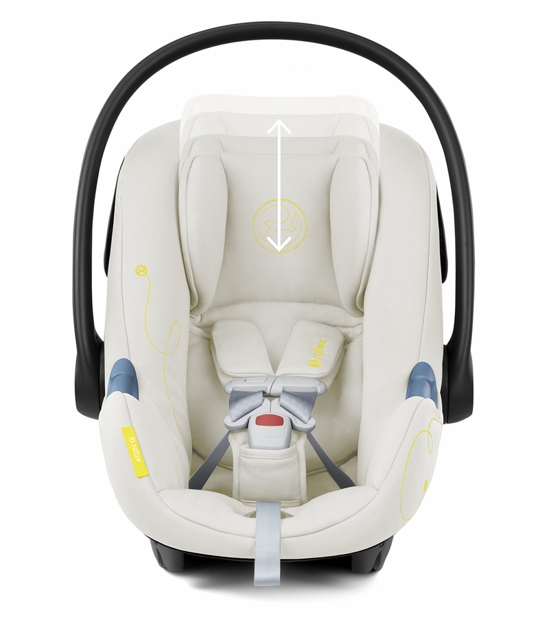 Cybex Aton G Swivel Infant Car Seat Seashell Beige