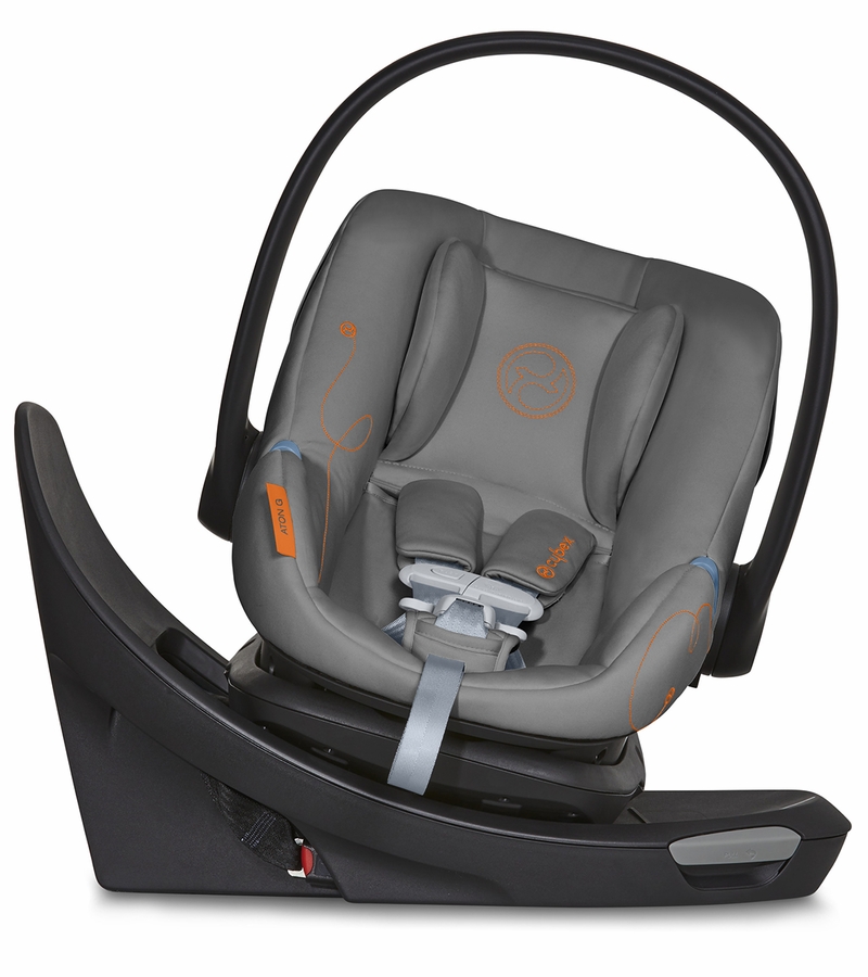 Cybex Aton G Swivel SensorSafe Infant Car Seat Lava Grey
