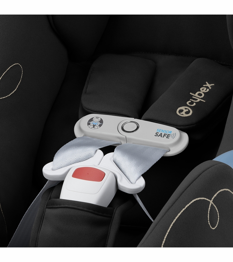 Cybex Aton G Swivel SensorSafe Infant Car Seat Moon Black