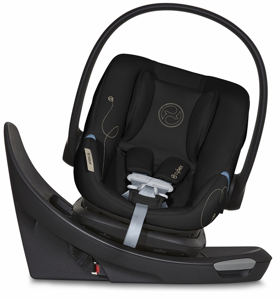 Cybex Aton G Swivel SensorSafe Infant Car Seat - Moon Black