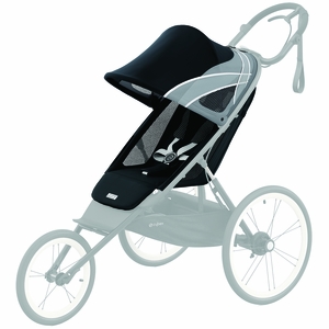 Cybex AVI Jogging Stroller Seat Pack - All Black