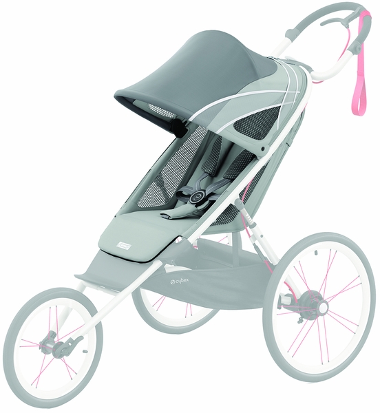 Cybex AVI Jogging Stroller Seat Pack - Medal Grey