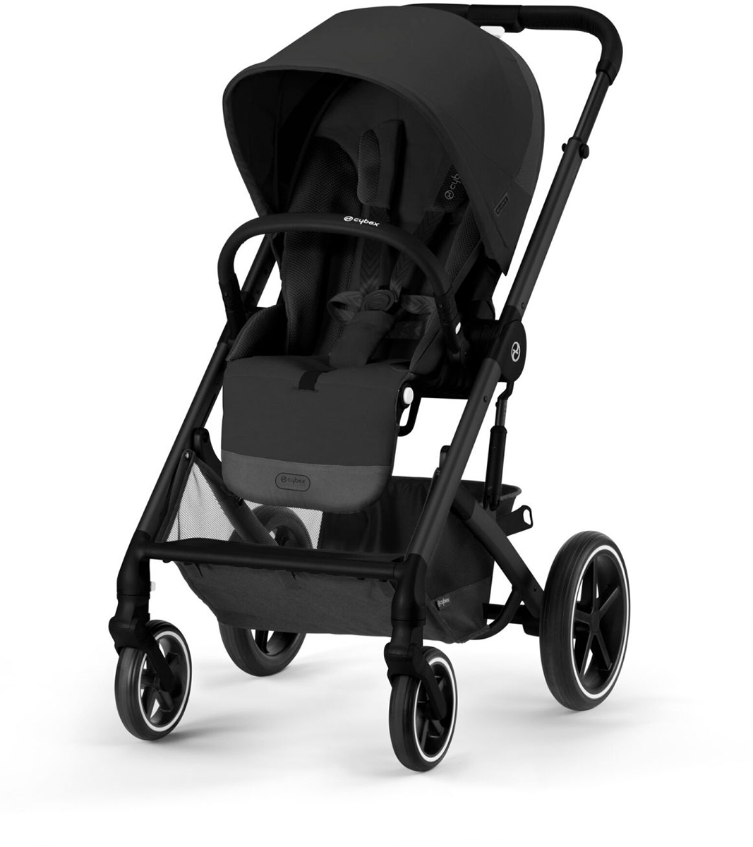 Cybex Balios Lux 2 Stroller - Black Frame / Moon Black