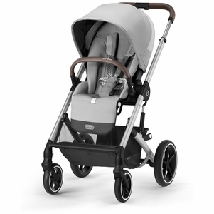 Cybex Balios S Lux 2 Stroller - Silver Frame / Lava Grey