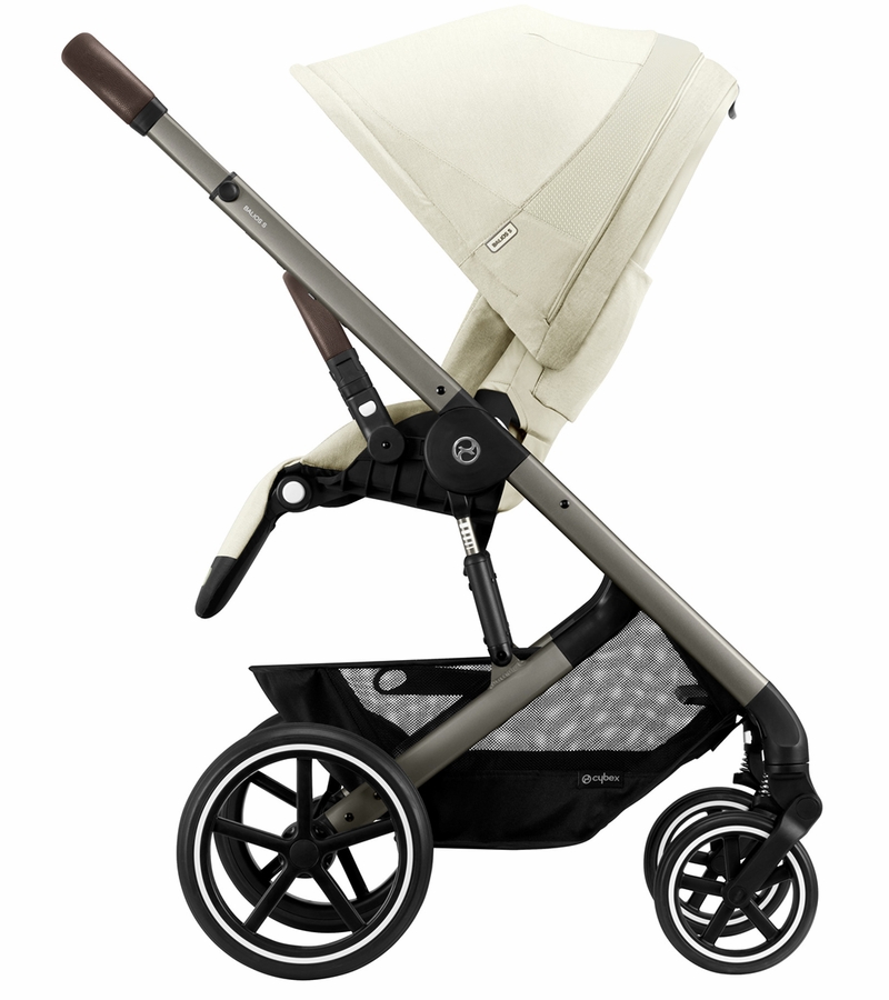 Cybex Balios S Lux 2 Stroller Taupe Frame / Seashell Beige