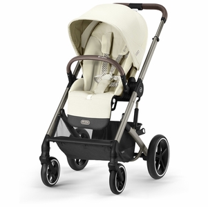Cybex Balios S Lux 2 Stroller - Taupe Frame / Seashell Beige
