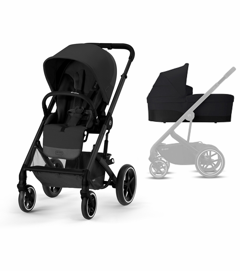 Cybex Balios S Lux Full Size Stroller + Cot S Bundle (One Box