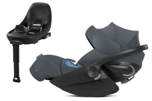 Cybex Cloud G Lux SensorSafe Comfort Extend Reclining Infant Car Seat - Monument Grey