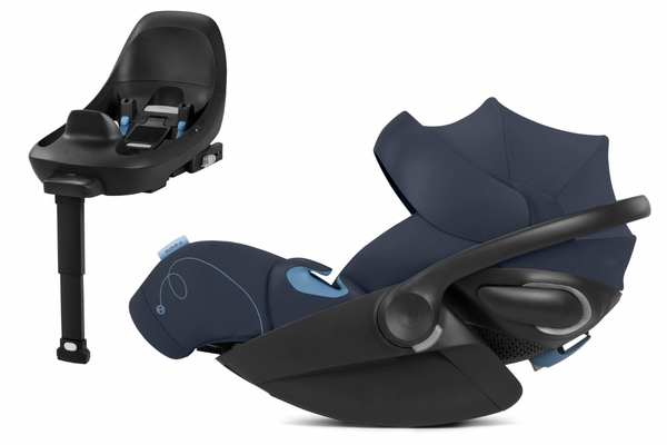 Cybex Cloud G Lux SensorSafe Comfort Extend Reclining Infant Car Seat - Ocean Blue