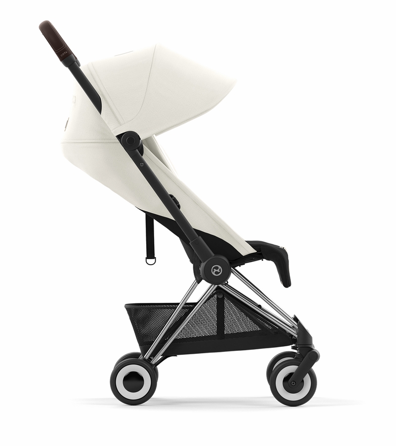 Cybex COYA Compact Stroller Chrome / Dark Brown / Off White