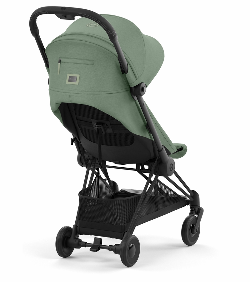 Cybex COYA Compact Stroller - Matte Black / Leaf Green