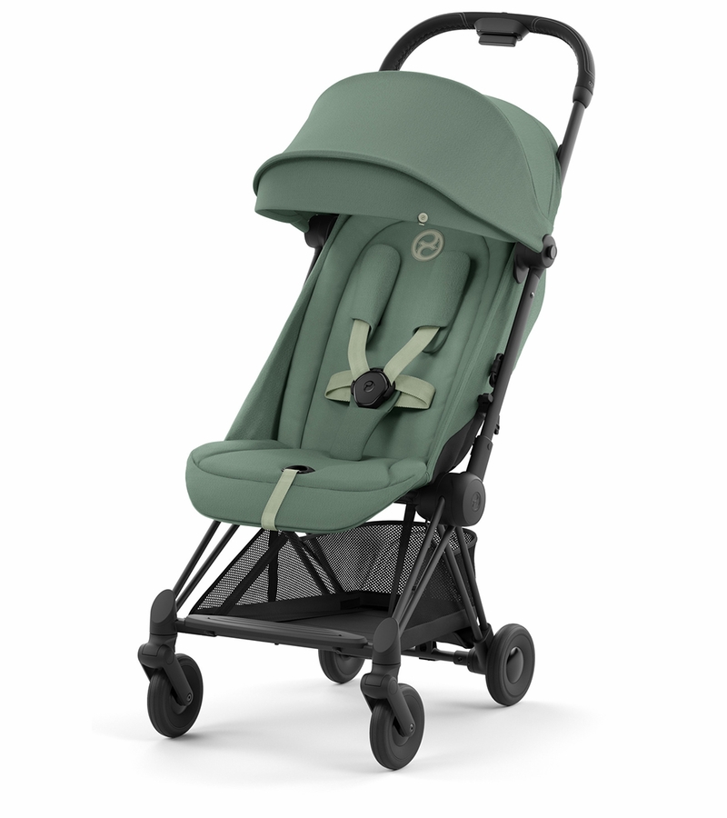 Cybex COYA Compact Stroller Matte Black / Leaf Green