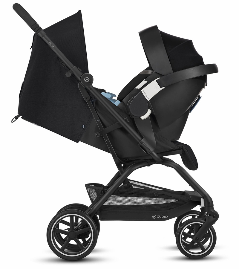 Cybex Eezy S+ 2 + Aton 2 Sensorsafe Travel System Bundle - Navy Blue ...