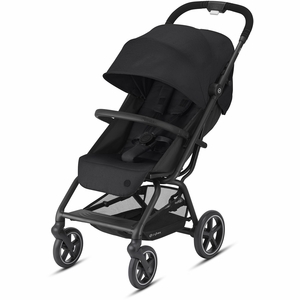 Cybex Eezy S+ 2 Compact Stroller - Deep Black / Black