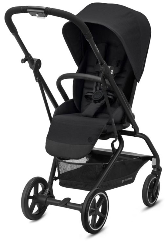Cybex Eezy Twist+ 2 Stroller - Deep Black