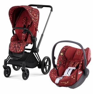 Cybex ePriam 2 + Cloud Q Travel System Bundle - Rockstar by Alec Voelkel