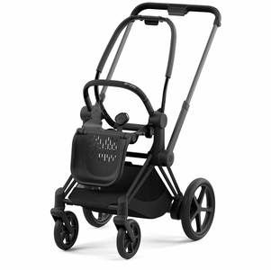 Cybex ePriam 2 Stroller Frame - Matte Black / Black