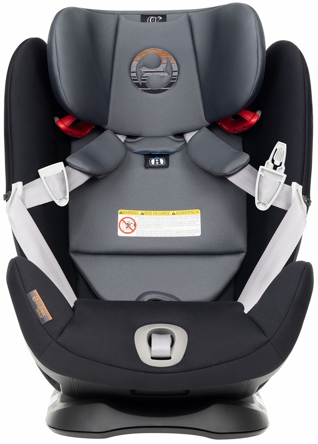 Cybex Eternis S AllinOne Convertible Car Seat Pepper Black