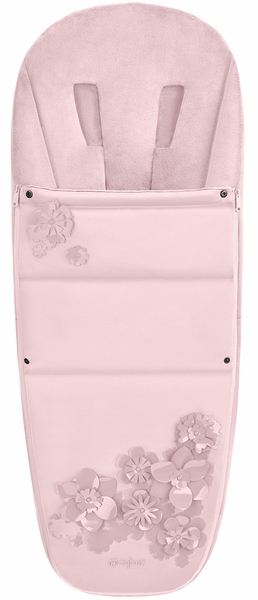 Cybex Footmuff - Simply Flowers - Pale Blush