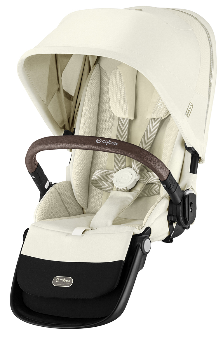 Cybex Gazelle 2 Second Seat - Taupe Frame / Seashell Beige