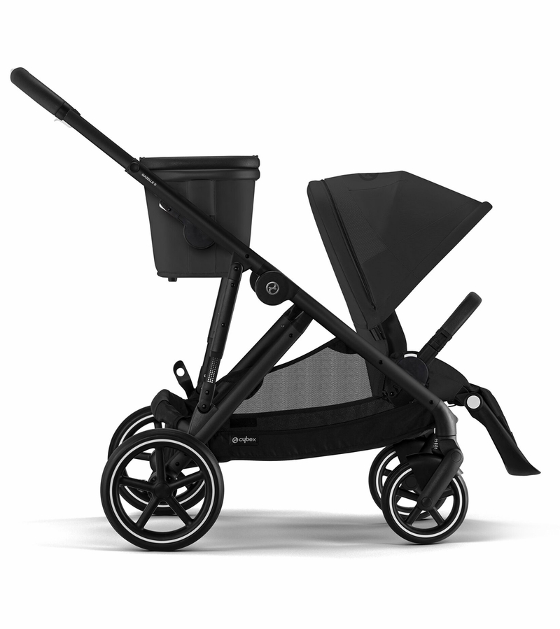 Cybex Gazelle S 2 SingletoDouble Stroller Black Frame / Moon Black