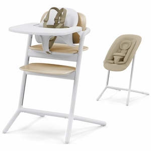Cybex LEMO 2 High Chair 4-in-1 Set - Sand White