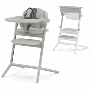 Cybex LEMO 2 High Chair Set + Learning Tower Bundle - Suede Grey